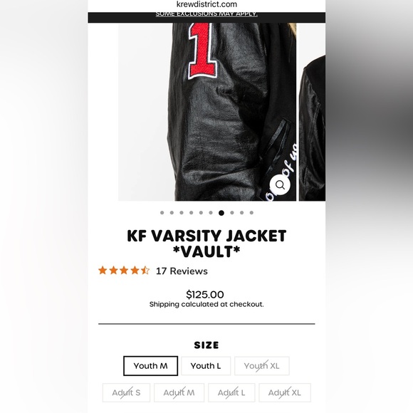 Krew District Vintage Jacket. - Picture 8 of 8